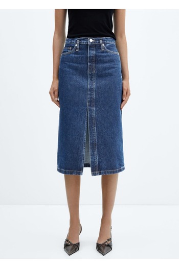 MANGO Woman Midi farmer szoknya