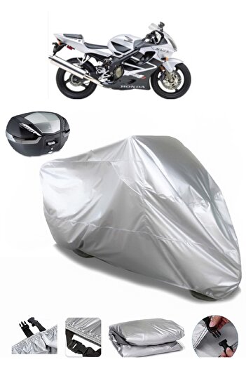 AutoEN Honda CBR 600 F Sport Rear Bag Compatible Motorcycle Tarpaulin Luxury Quality Motorcycle Tarpaulin