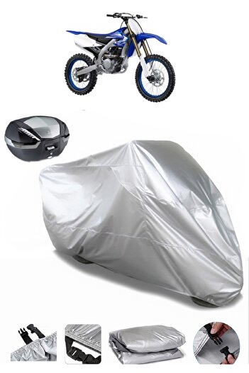 AutoEN Yamaha YZ 250 F Rear Bag Compatible Motorcycle Tarpaulin Luxury Quality Motorcycle Tarpaulin