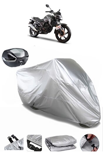 AutoEN Lifan LF150-10B Rear Bag Compatible Motorcycle Tarpaulin Luxury Quality Motorcycle Tarpaulin