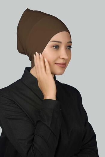 Altobeh Ready Practical Snap-on Long Pipe Hijab Cap