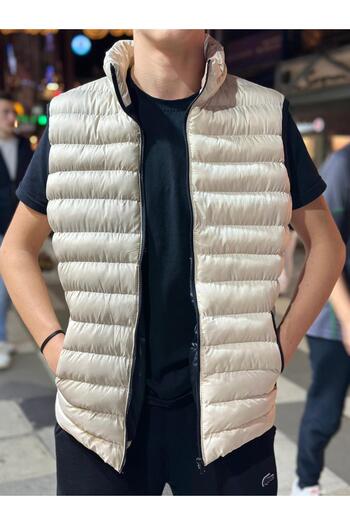 albay outdoor MEN'S BEIGE INFLATABLE VEST