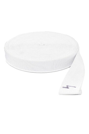 mrtbilisim 1.5 Cm 10 Meters White Super Woven Waist Leg Frost Rubber Flat Wide Rubber Latex Product Baby Tire