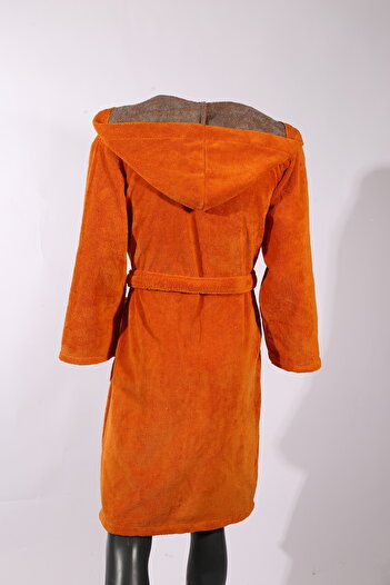 Çeştepe Aday Hooded Bathrobe Triga Cotton