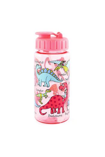 Tyrrell Katz Straw Flask / Drinker 400ml // Pink Dino