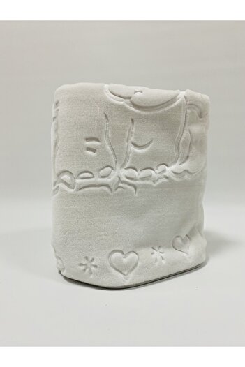 Dinarsu Embos Soft 100x120 cm Baby Blanket Without Box - Shipped by Sutra Ev Tekstil
