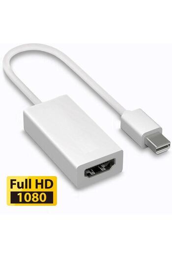 Derwell Yeni 2025 Mini Display Port To Hdmı Çevirici Dönüştürücü Adaptör Minidisplayport Hdmı