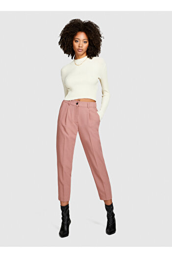Sisley Normal Waist Jogger Light Brown Women's Pants 4Kvxl5Cm7