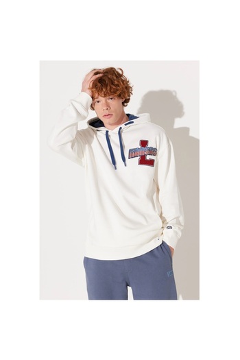 Lee Men's Hooded Sweatshirt - Relaxed Fit