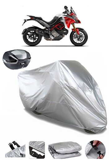 AutoEN Ducati Multistrada 1260 Pikes Peak Rear Bag Compatible Motorcycle Cover Luxury Quality Motor Cover