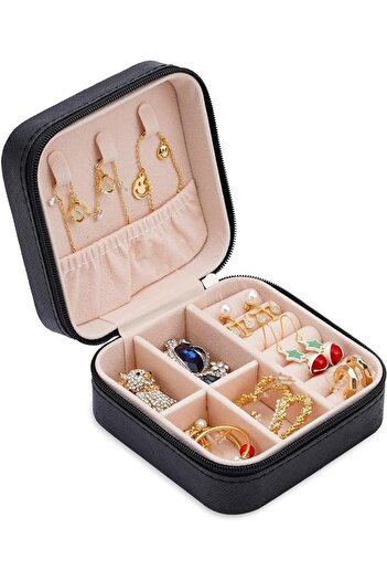 Morlay Stylish Jewelry Jewelry Box & Necklace, Ring, Earring Organizer Organizer Mini Travel Jewelry Bag