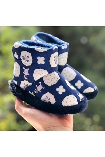 Pandalina Çocuk Panduf Tedy Bear Figürlü Kaydırmaz Taban Anaokulu Kreş Ev Ayakkabısı
