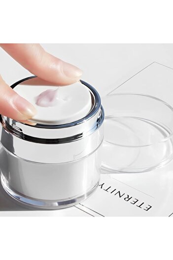 Yenigeldi 1Pc Portable Vacuum Pump Cosmetic Cream Box For Travel - Refillable