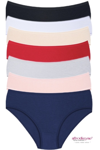 Afrodizyac 7 Pack High Waist Bamboo Bato (EXTRA SOFT AND FLEXIBLE)