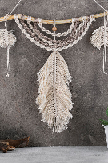 Bevella Macrame Cord Τυλιγμένο σχοινί μακραμέ μονό στριφτό 3 mm Σχοινί βαμβακερό πολυεστέρα μακραμέ 2 x 250 gr