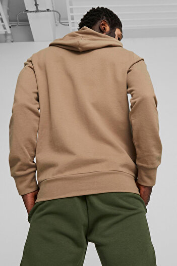 Puma Φούτερ με κουκούλα και ζώνη BETTER ESSENTIALS Bej Erkek