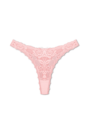 Zena Cotton 5-Piece Full Lace Thong Women's Briefs