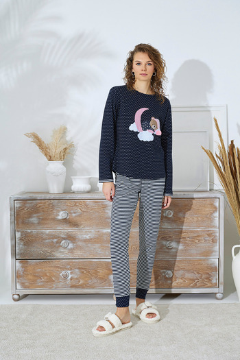 Sevim 14987 SET PIJAMASE IMPRIMATE