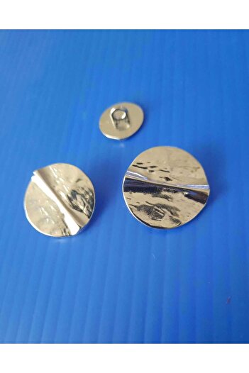 İMREN AKSESUAR Special Design Free Nickel Hanger Coated Metal Button 2.5 cm 1 Pack 6 Pieces