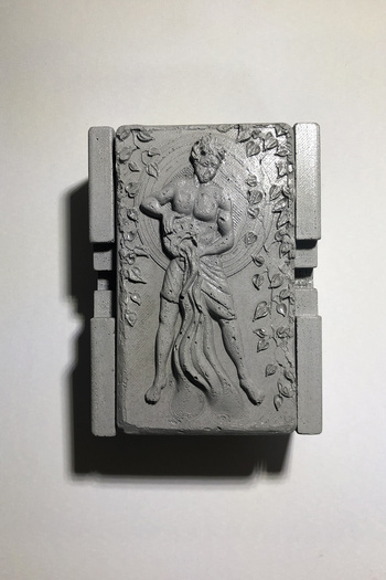 RocArt Home Zodiac Series Concrete Ashtray Aquarius Aquarius