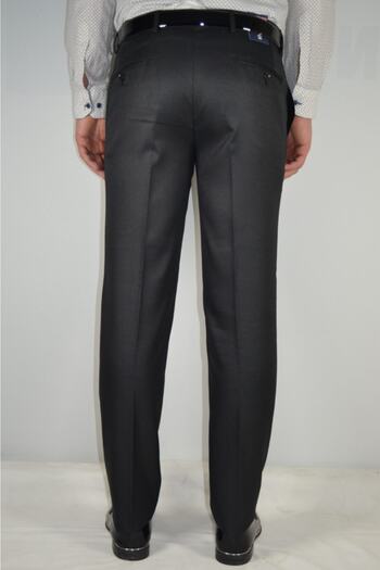 Bomonti Men's Slim Knee Unlined Polyviscon Fabric Trousers