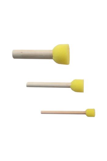 Brons Süngerli Tampon Fırça