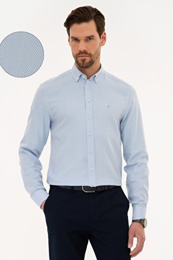 Pierre Cardin Ανδρικό πουκάμισο G021SZ004.000.997276.VR003