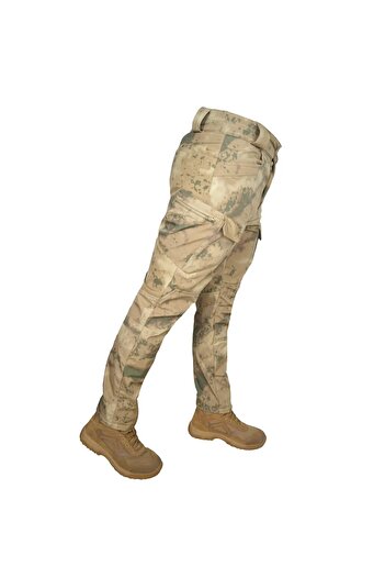 METAM SOFJELL METAM 8 Cepli Kamuflaj Desenli Softshell Pantolon, Su Ve Soğuk Geçirmez Kalın Pantolon