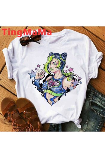Vordevia Tricou Jojo Bizarre Adventure Stone Ocean Mod95
