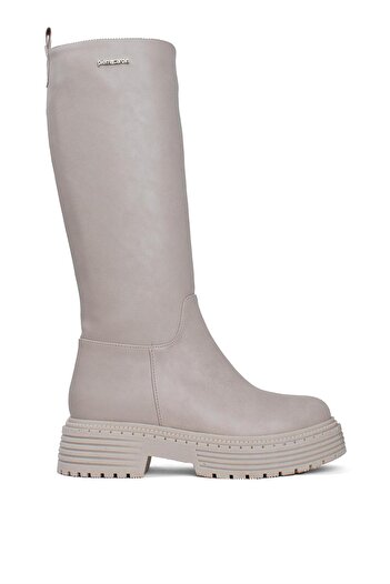 Pierre Cardin PC-52443 Women's Classic Boots Cream
