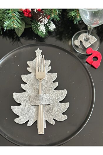 Masalsı Concept 6 Decorative Pine Tree Spoon Holders