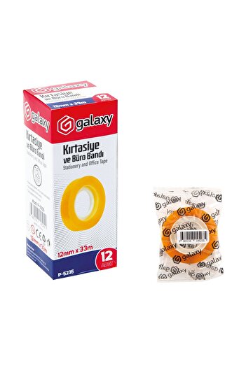 FixPoint Boxed Stationery Tape 12mmx33mt Galaxy P-5235