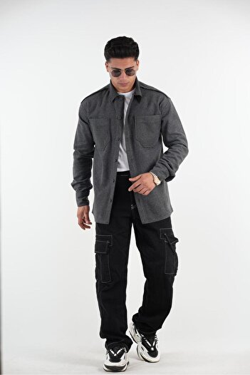 ASWEL YENİ SEZON DOKUMA KAŞE LUXURY OVERSIZE CEKET ASWDKŞCKT101