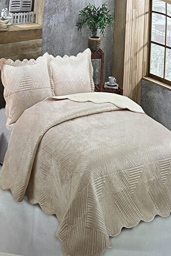 Lapenya Home Crystal Microplush Double Bedspread