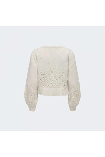 ONLY Onlcarlıe Lıfe Ls Detaıl O-neck Knt Жіночий светр - 15302241