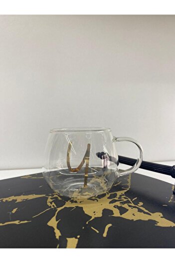 B.A.Y.NUVOLA 400ml Special Lettered Glass Mug