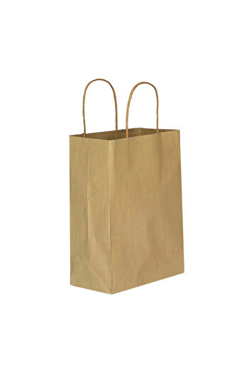 ofisturka KRAFT PAPER GIFT AND SHOPPING BAG (31X12X41) 100 pcs
