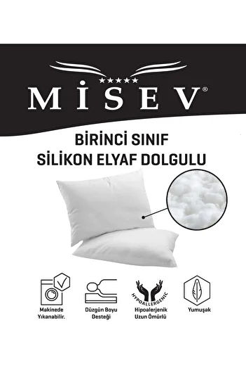 Misev Double Luxury Group Winter Quilt and 2 Luxury Group Pillows