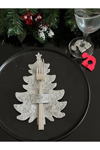 Masalsı Concept 6 Decorative Pine Tree Spoon Holders
