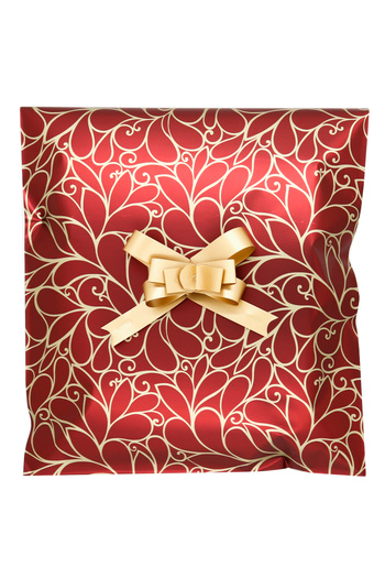 repro design 25x35 люкс металізована подарункова упаковка з візерунком, 10 штук