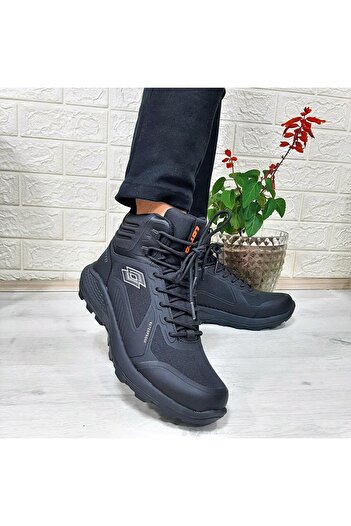 Lotto Crowel Hıgh Siyah Waterproof Fuspetli Kaymaz Erkek Bot