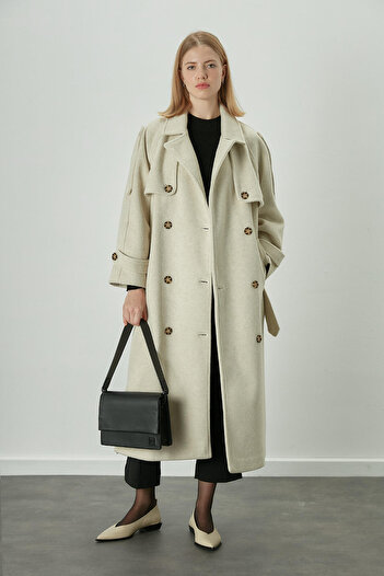 Manuka PREMIUM CACHET TRENCH COAT BEIGE