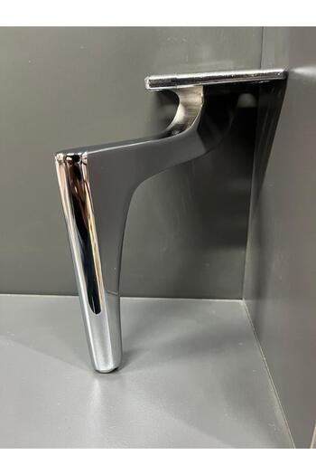 Emaks Elegant Metal Leg 14cm Chrome Color Cabinet Dresser Armchair TV Unit Modern Furniture Leg Silver