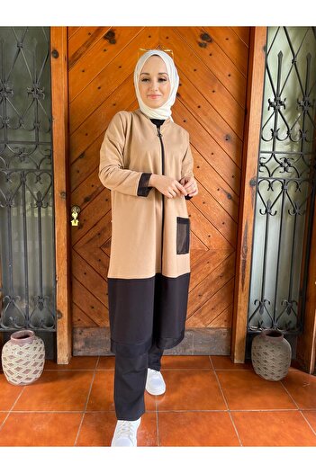 AYSUN AYDEMİR "Σετ φόρμας Hijab 2 χρωμάτων για καθημερινή χρήση, εγγραφείτε τώρα στο στυλ σας