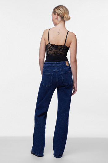 PIECES Sleeveless bodysuit strappy lace