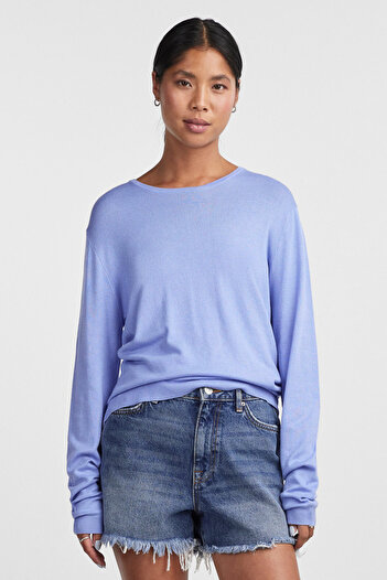 PIECES Pcsonja Ls Pulover Knit Noos Bc