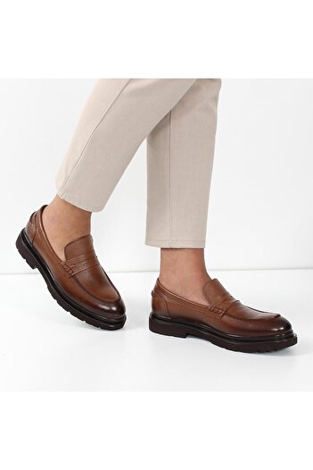 Celal Gültekin Ανδρικά παπούτσια Tan Leather 162 517-16545