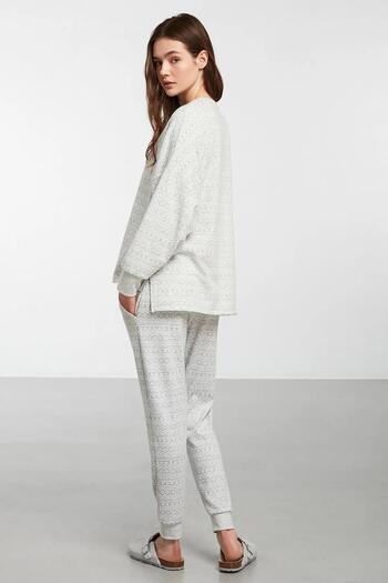 Catherine's Pajama Set Snow Pattern 1932pjtk