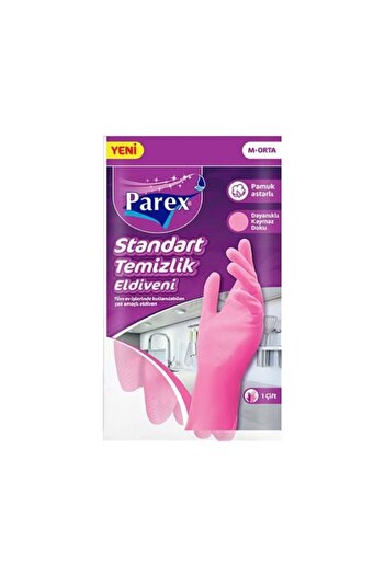 Parex 4-Piece Parex Gloves Standard Medium Size (M)