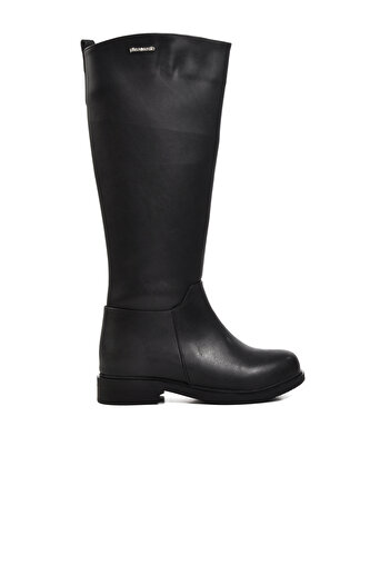 Pierre Cardin PC-52500 Μαύρες γυναικείες μπότες με φλις εσωτερικά